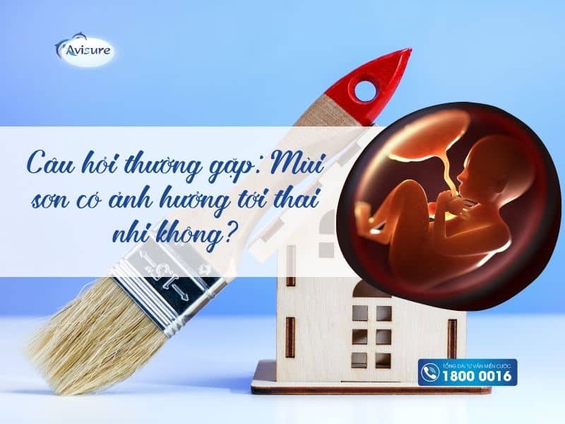 Câu hỏi thường gặp: Mùi sơn có ảnh hưởng đến thai nhi không?